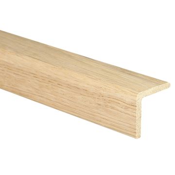 Oak L Shaped Moulding  35mm x 35mm x 2400mm