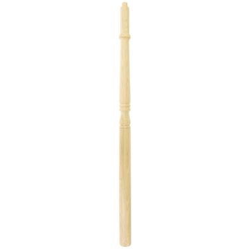 Pine Plain Volute Newel Post