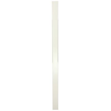 White Primed Stop Chamfered Newel Post 82mm