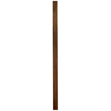 Walnut Stop Chamfered Spindle 41mm x 900mm