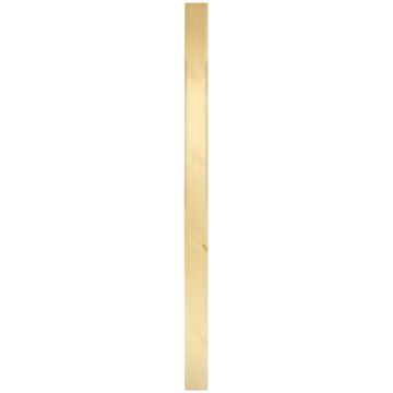 Pine Stop Chamfered Newel Post 82mm