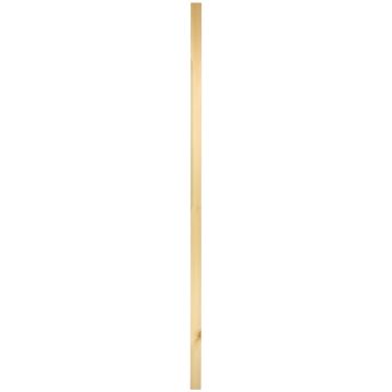 Pine Stop Chamfered Newel Post 82mm Half