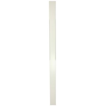 White Primed Stop Chamfered Newel Post 90mm 2mtr