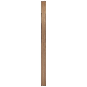 Walnut Stop Chamfered Newel Post