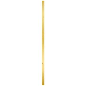 Pine 70mm Square Newel Post Half