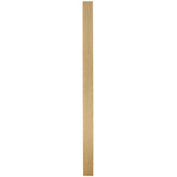 Oak Plain (Square) Newel Post 3mtr