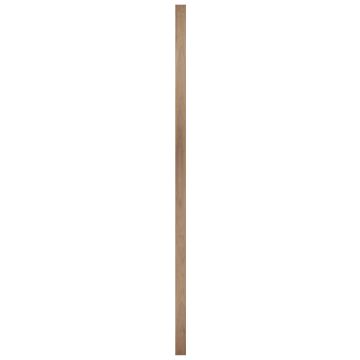 Walnut Plain (Square) Newel Post half