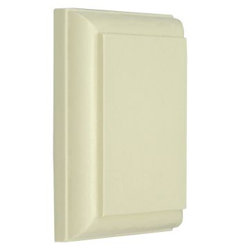White Primed Square Wall Patrice