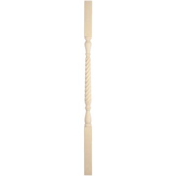 Pine Barley Twist Spindle 41mm x 895mm