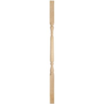 Oak Fluted Spindle 41mm