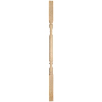 Oak Fluted Spindle 41mm
