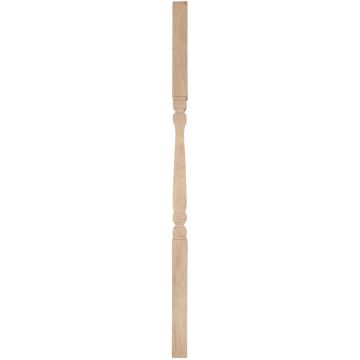 Oak Provincial Spindles (Square Design) 41mm