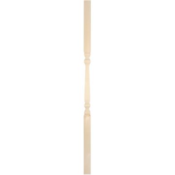 Pine Provincial (Square Design) Spindle