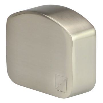 Brushed Nickel Elements Handrail End Cap
