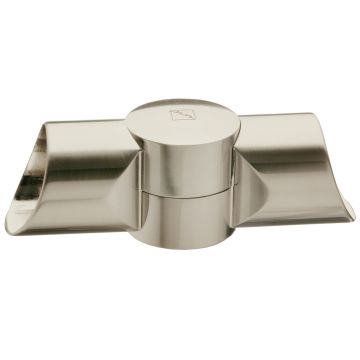 Fusion Adjustable Landing Connector - Brushed Nickel