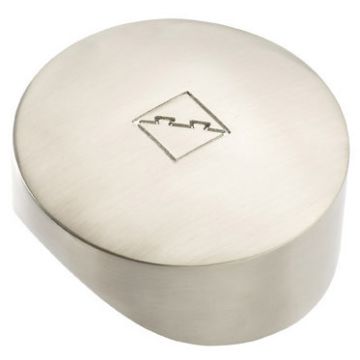 Fusion End Cap 54mm Diameter - Brushed Nickel