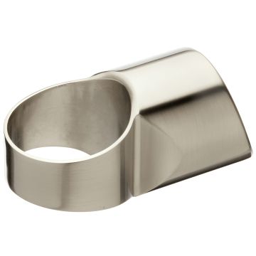Fusion Half Landing Connector - Brushed Nickel