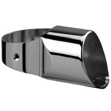 Fusion Half Landing Connector - Chrome