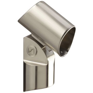 Fusion Intermediate Newel Connector - Brushed Nickel