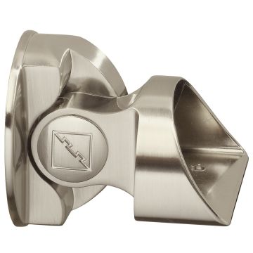 Fusion Suspended Base Rail Connector - Brushed Nickel