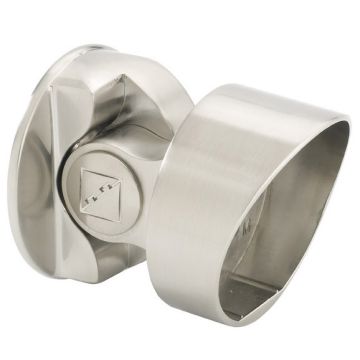 Fusion Storey Newel Connector - Brushed Nickel