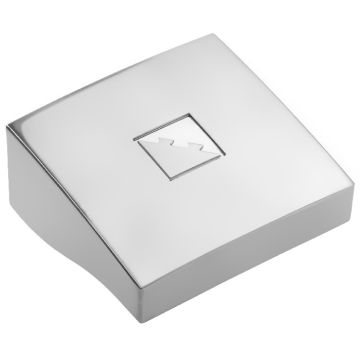 Fusion Square Newel Cap - Chrome