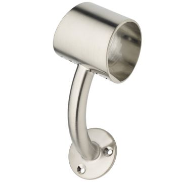 Fusion Wall Mounted Handrail Bracket - Nickel
