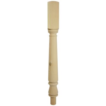 Richard Burbidge Trademark Pine Tulip Newel 222mm Head, 90mm