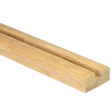 Oak MD Iron Baserail 4200mm