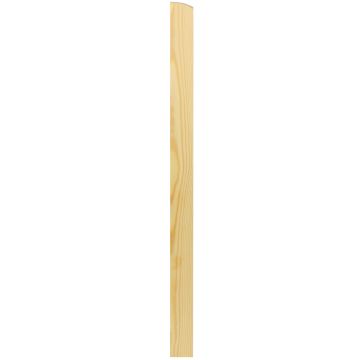 Pine Newel Base 510mm x 82mm Half