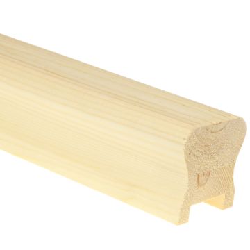 Pine HR Handrail 4200mm - 32mm Groove with Infill