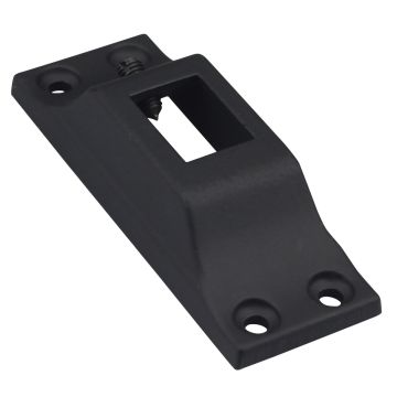 Matt Black Rake Fitting for Square Metal Spindles - x1 pair