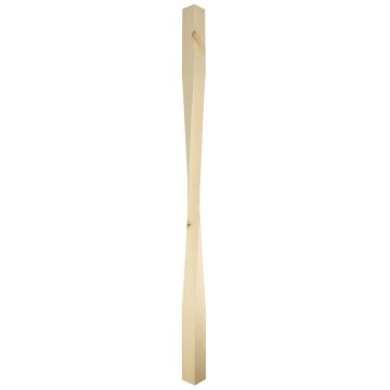 Pine Square Twist Spindle 41mm x 1100mm