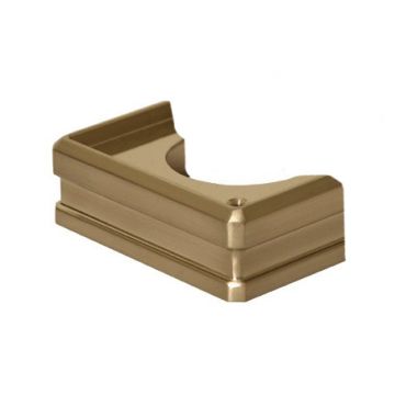 Solution Brushed Nickel Newel Base Connector Half