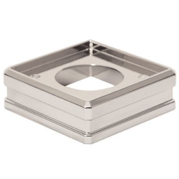 Solution Chrome Newel Base Connector