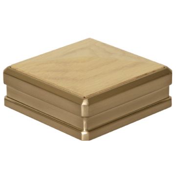 Solution Pine & Brushed Nickel Cap