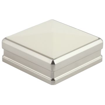 Solution White Primed & Brushed Nickel Cap