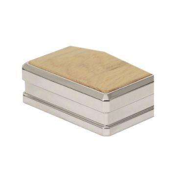 Solution Pine & Chrome Cap Half