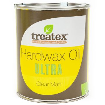Treatex Clear Hardwax Oil, Clear Matt 1L