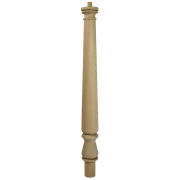 Richard Burbidge Trademark Oak Tulip Continuous Newel Post 90mm