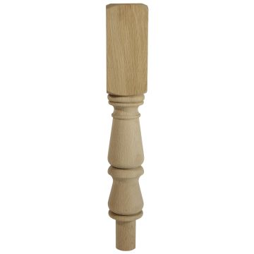 Richard Burbidge Trademark Oak Tulip Winder Newel Post 90mm