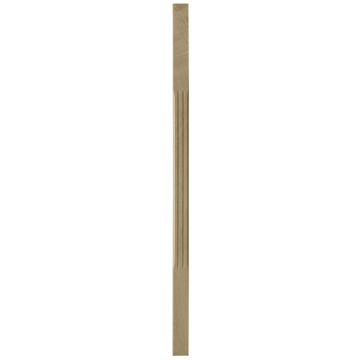 Richard Burbidge Trademark Oak Stop Chamfered Fluted Spindle 41mm x 900mm