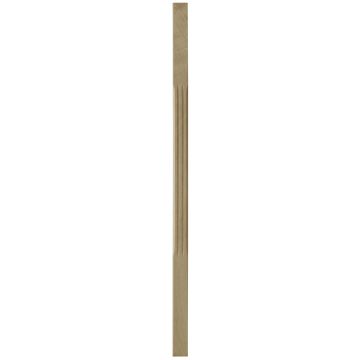 Richard Burbidge Trademark Oak Stop Chamfered Fluted Spindle 41mm x 1100mm