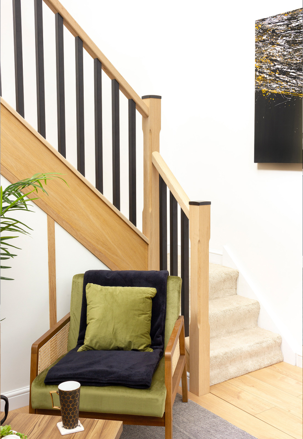 Black Square Spindles