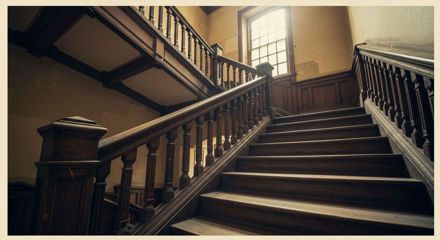 How to renovate a run down staircase