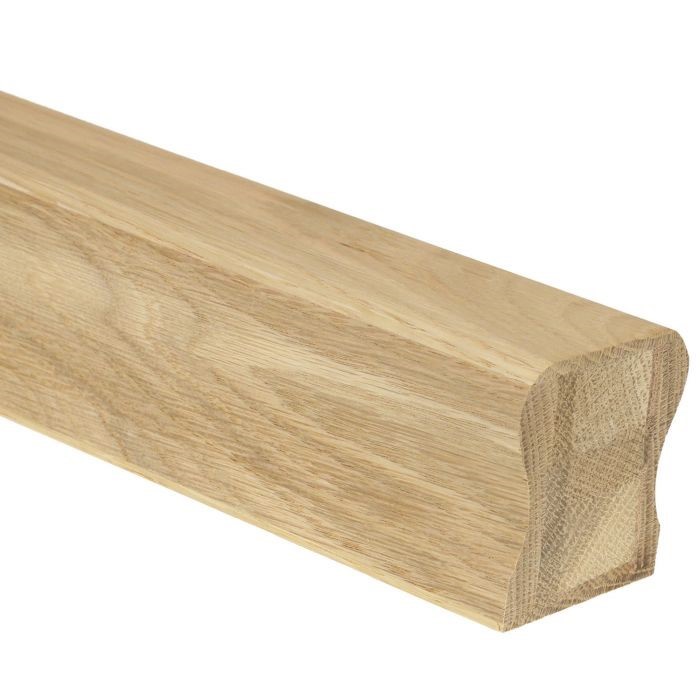 Oak Ungrooved HR Handrail 2.4mtr