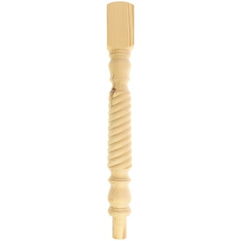 Stop chamfered newel post