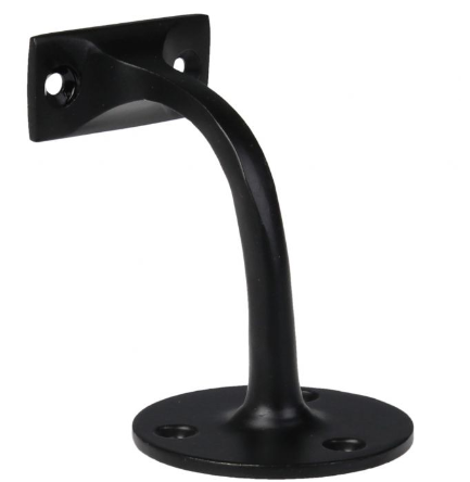 Choosing black metal handrail brackets