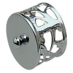 Chrome Filigree End Caps