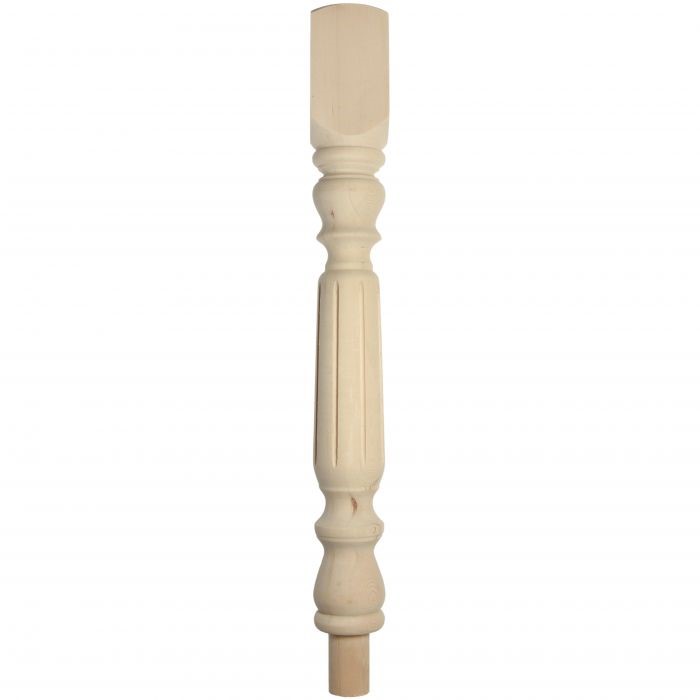 Hemlock Fluted Newel Post
